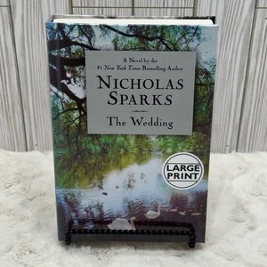 The Wedding by Nicholas Sparks-Large Print-Hardcover-Gently Used